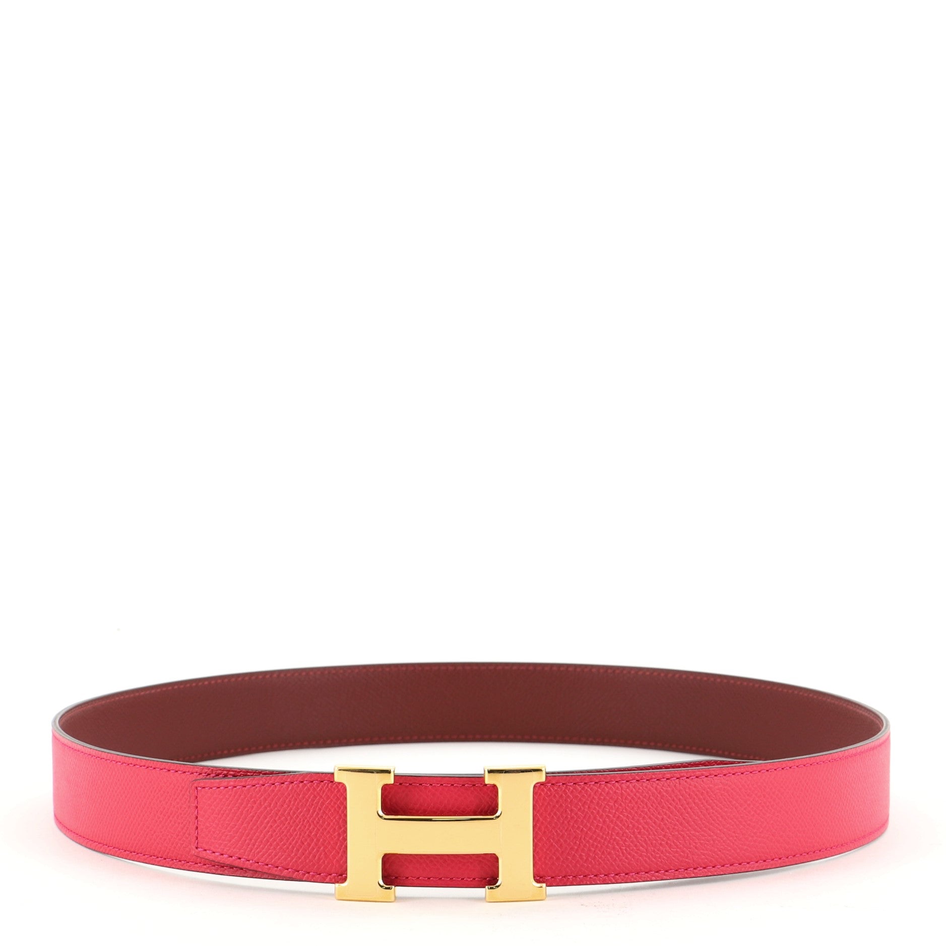 Constance Reversible Belt Leather Wide 90