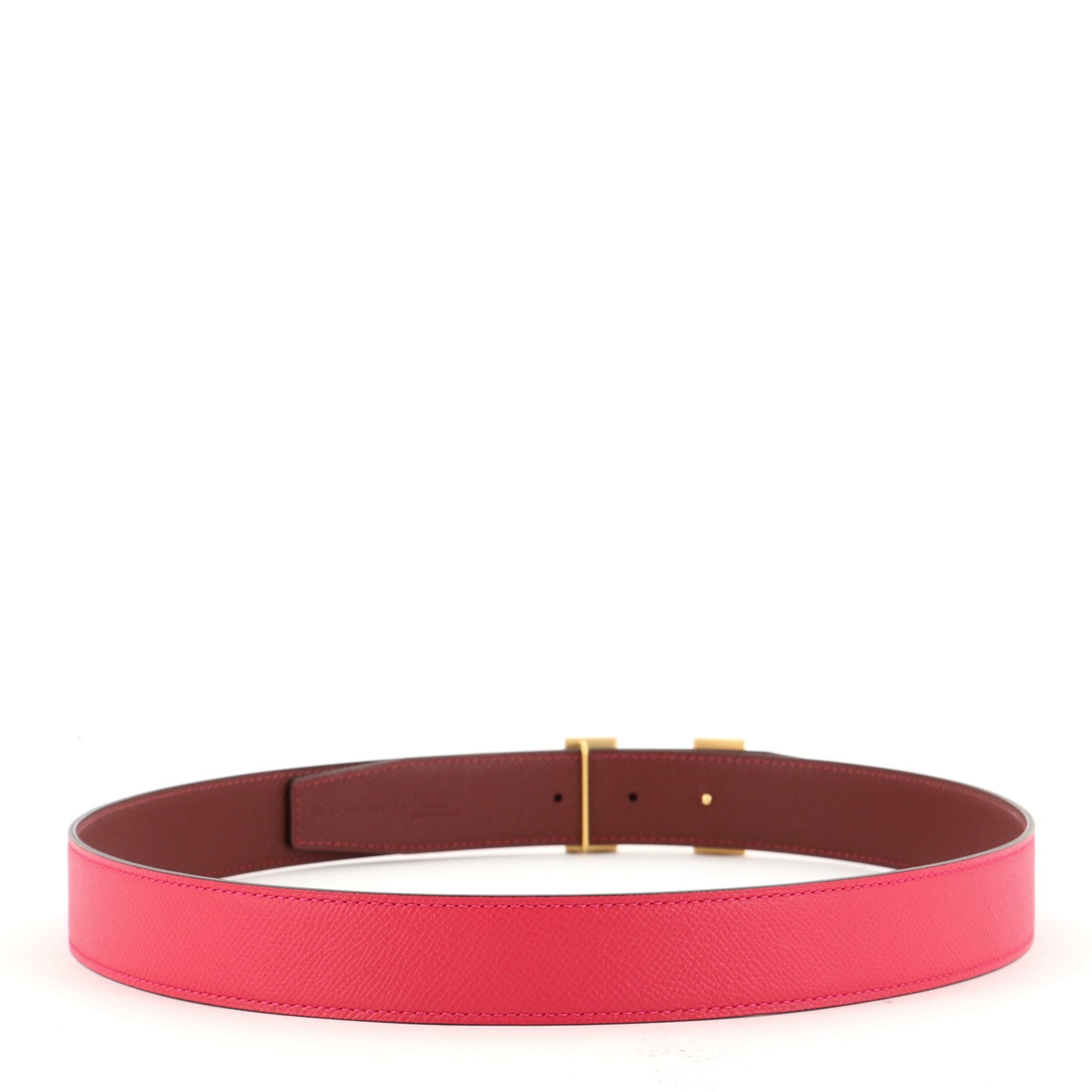 Constance Reversible Belt Leather Wide 90