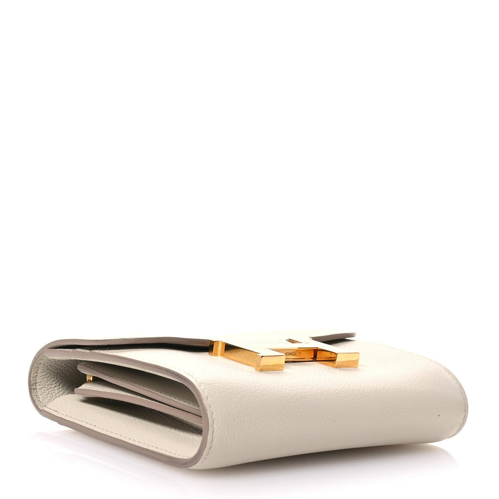 Evercolor Constance Compact Passant Wallet  Beton