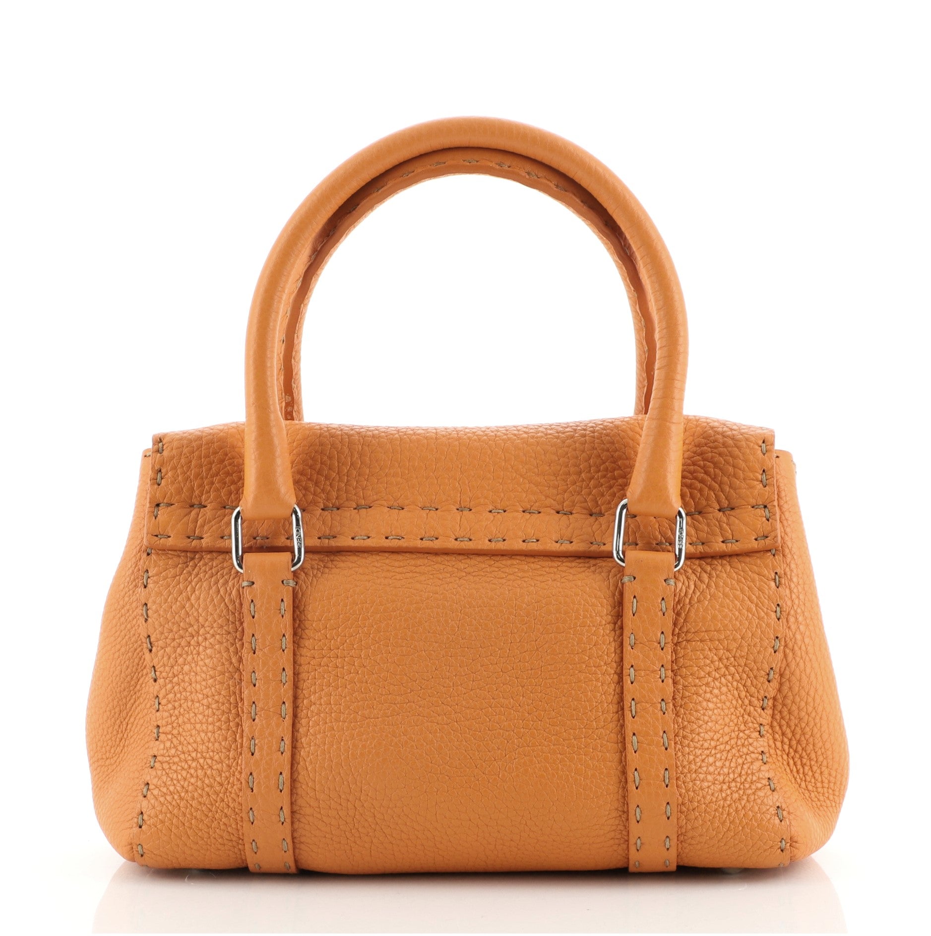 Selleria Linda Satchel Pebbled Leather Mini