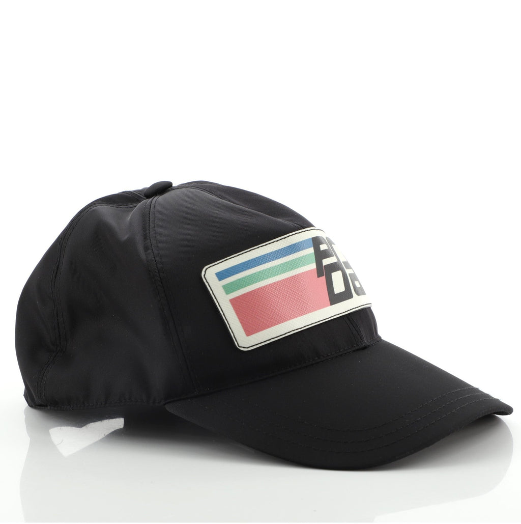 Logo Patch Baseball Cap Nylon Small