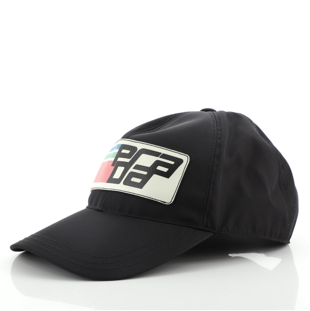 Logo Patch Baseball Cap Nylon Small