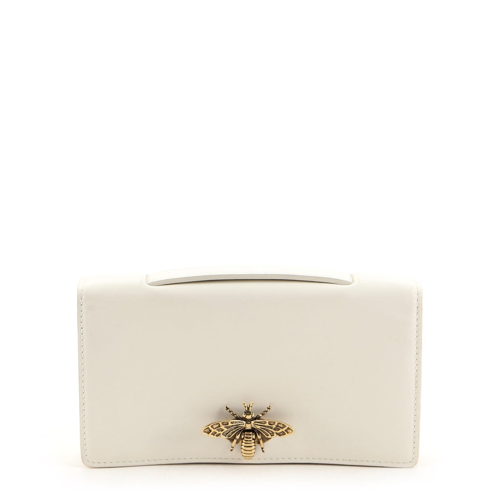 Bee Clutch Leather