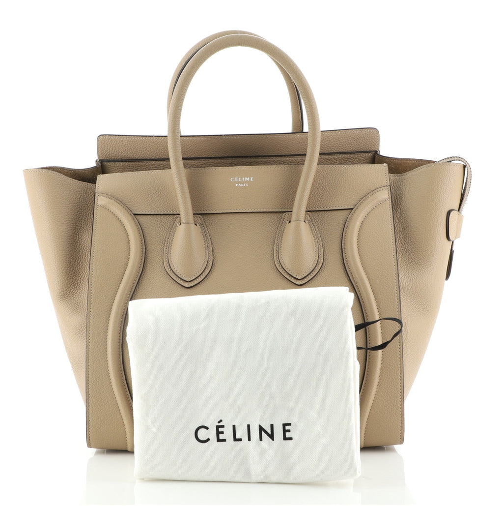 Luggage Bag Grainy Leather Mini