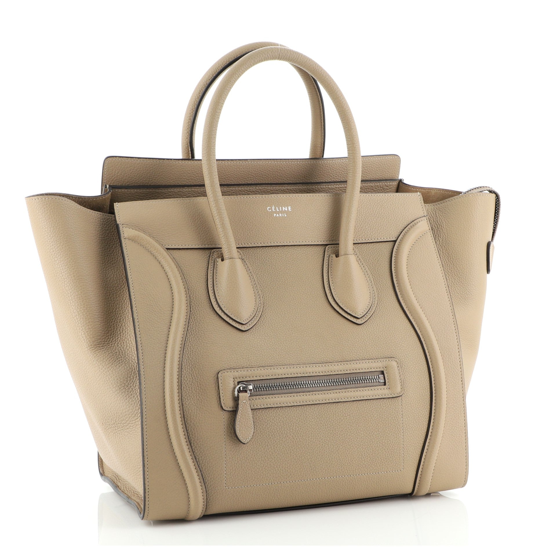 Luggage Bag Grainy Leather Mini