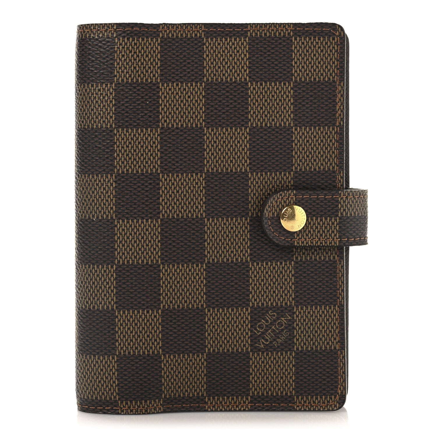 Damier Ebene Small Ring Agenda Cover