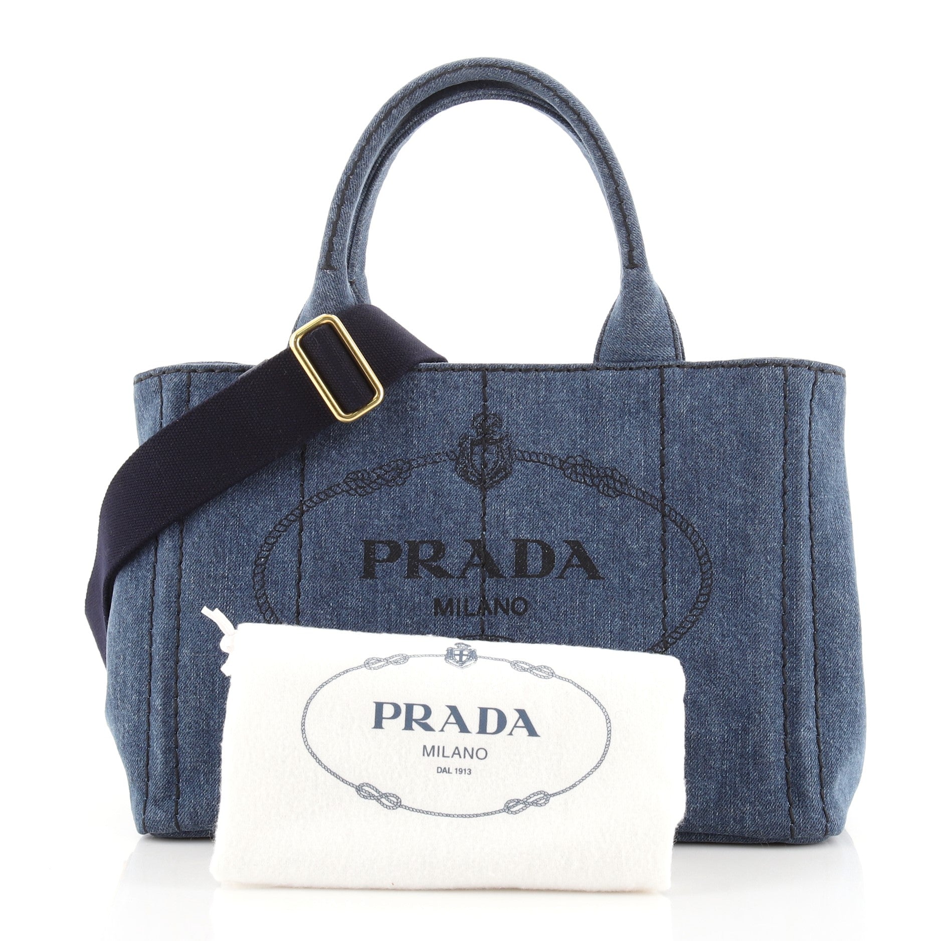 Canapa Convertible Tote Denim Mini