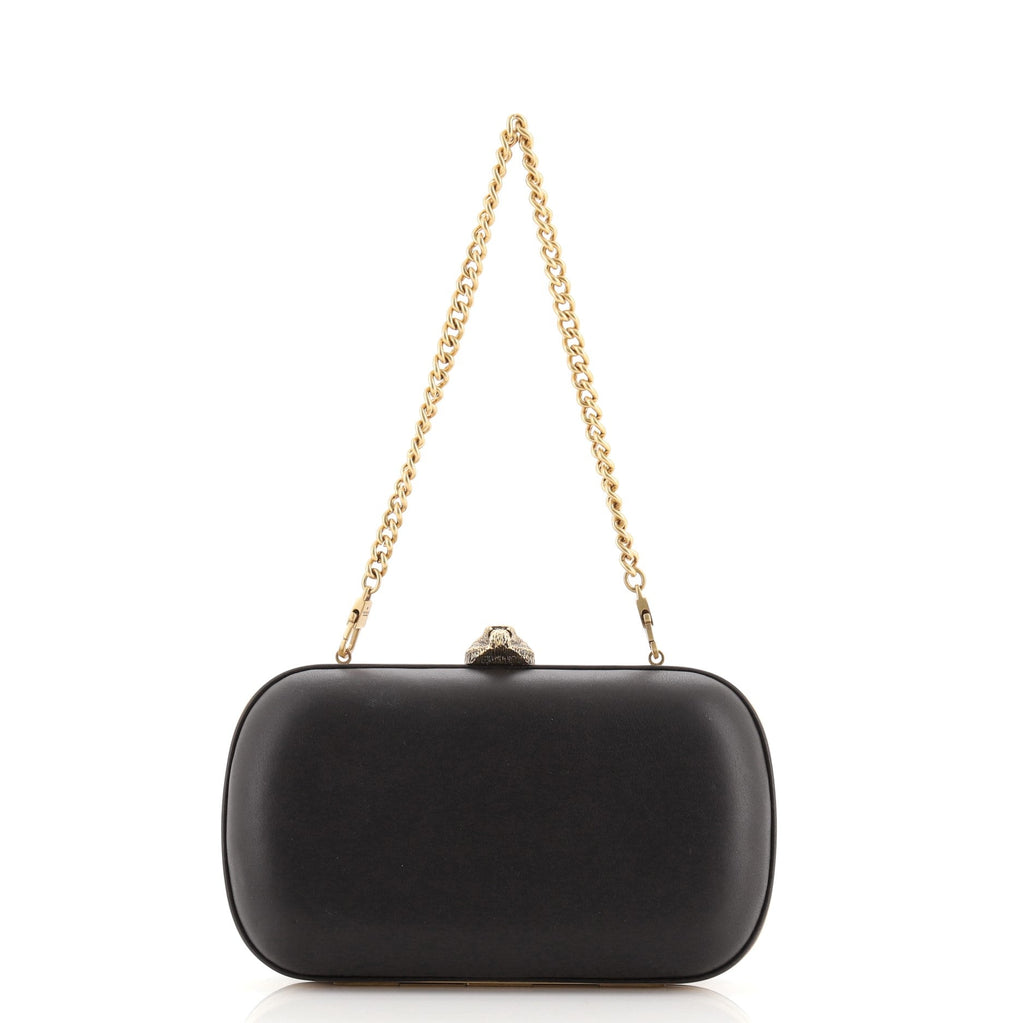 Animalier Broadway Box Clutch Leather