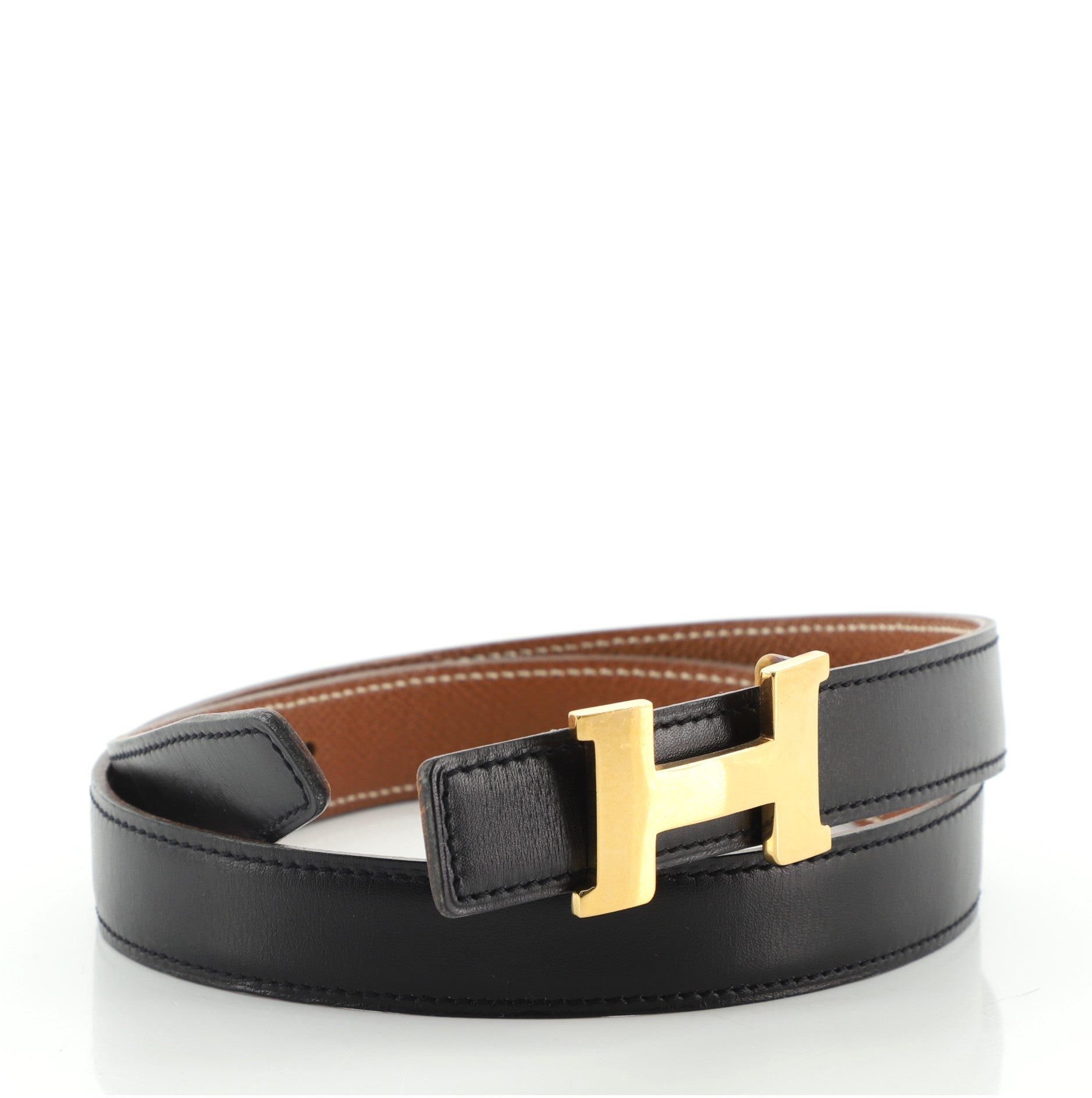 Constance Reversible Belt Leather Thin 76