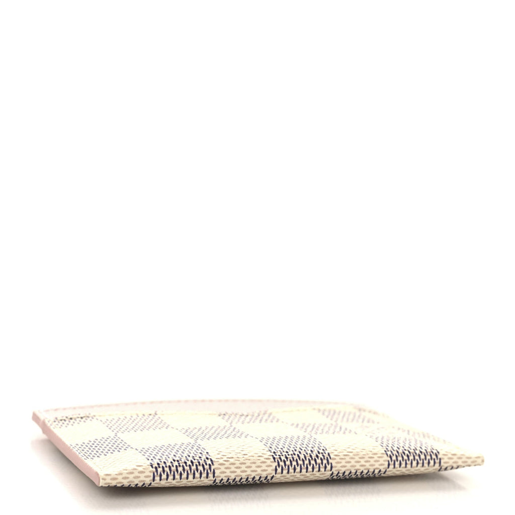 Damier Azur Daily  Holder Rose Ballerine