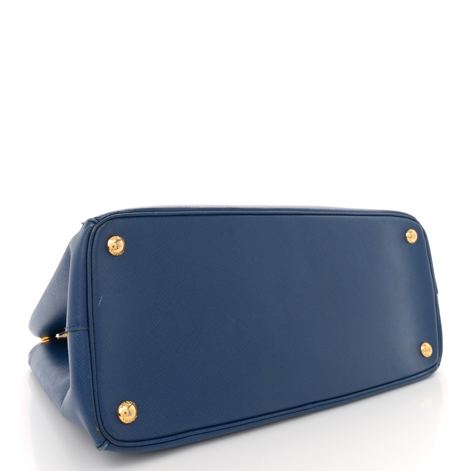 Saffiano Medium Galleria Double Zip Tote Bluette