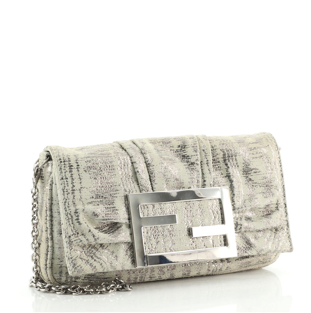 Mia Chain Pochette Suede Mini