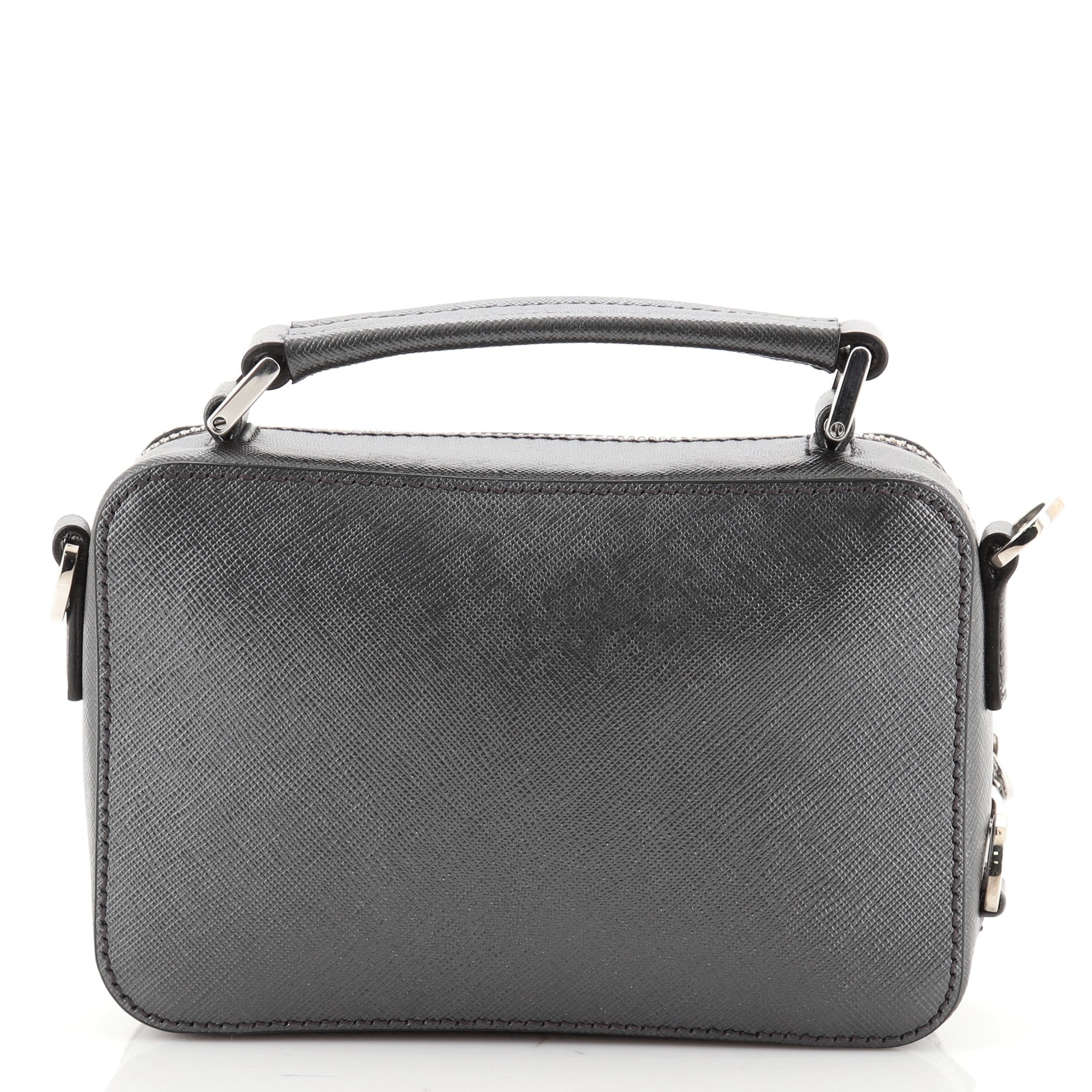 Brique Crossbody Bag Saffiano Leather Mini