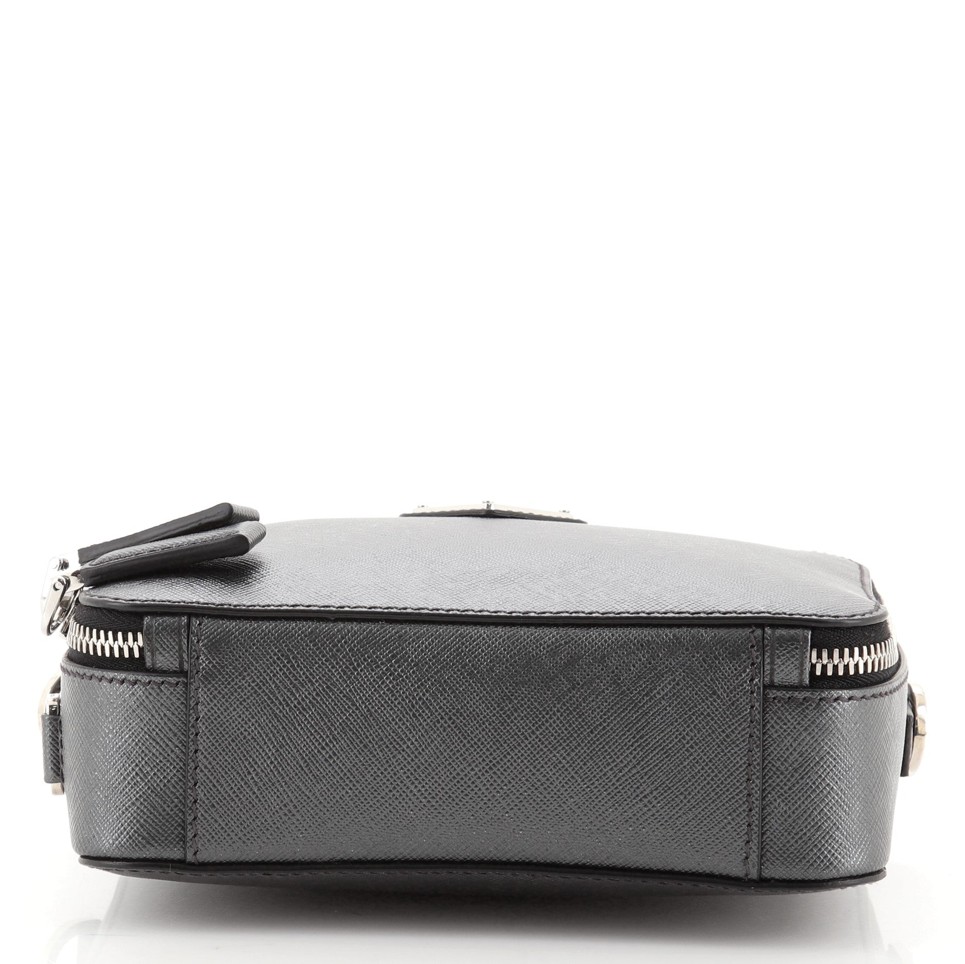 Brique Crossbody Bag Saffiano Leather Mini