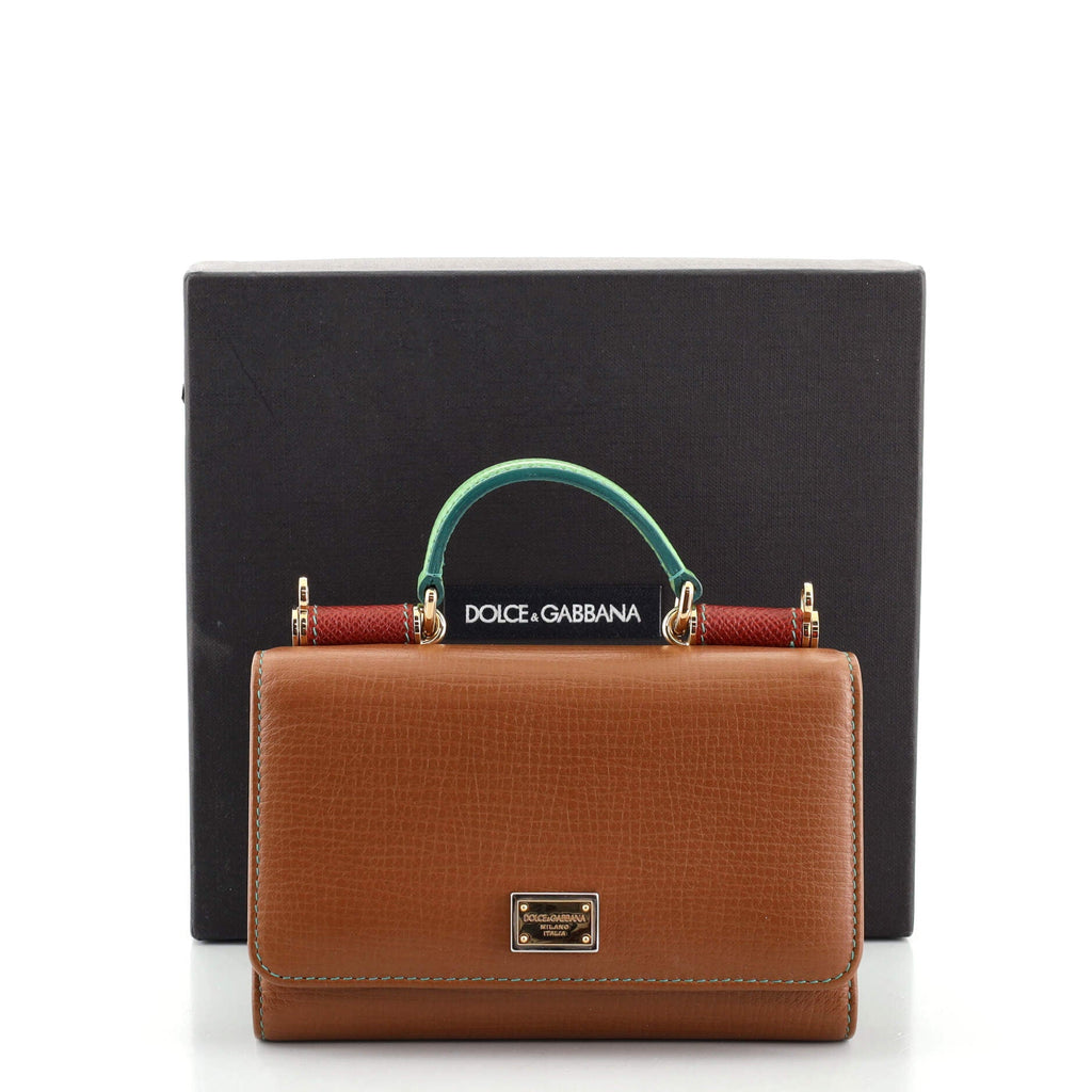 Sicily Wallet on Chain Leather Mini