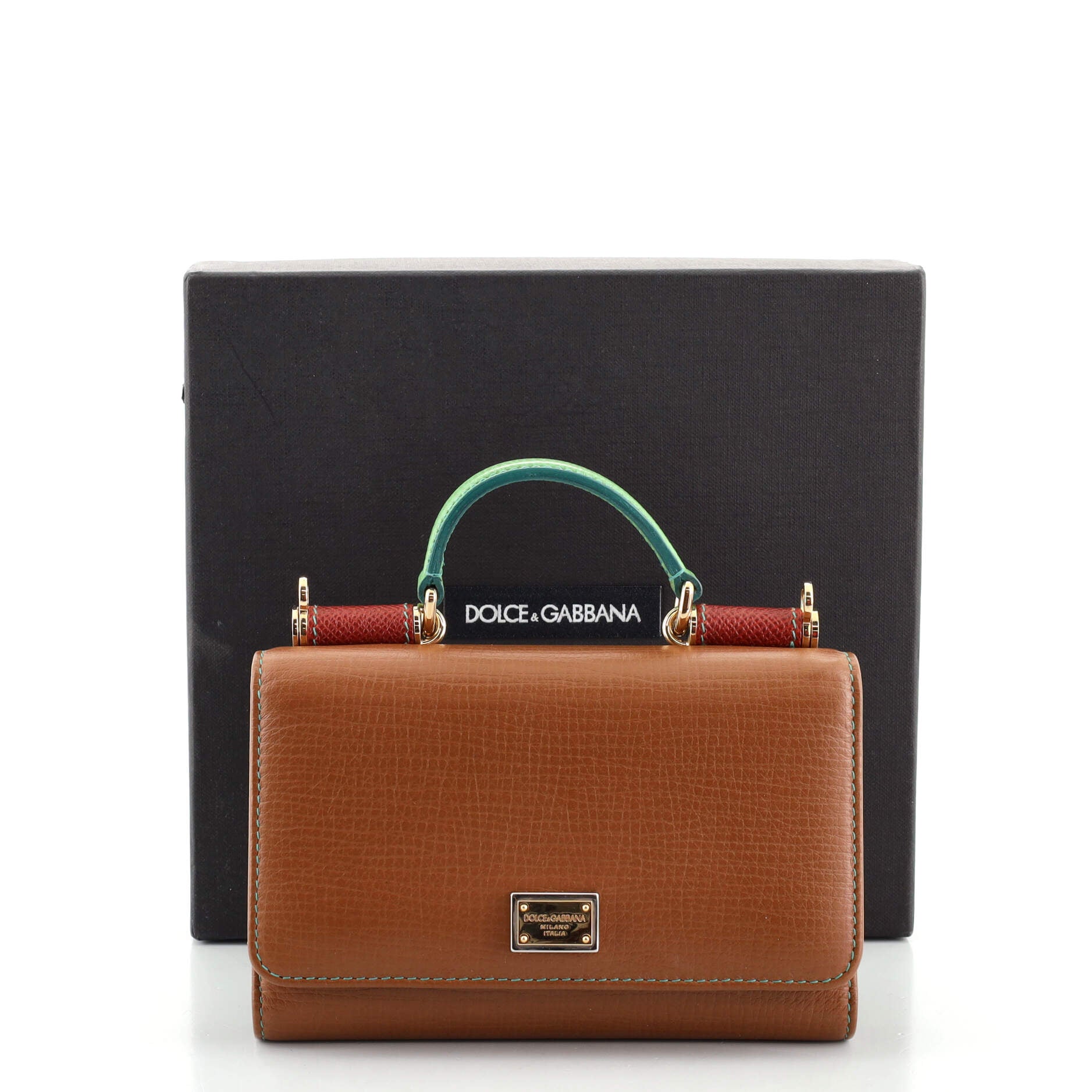 Sicily Wallet on Chain Leather Mini