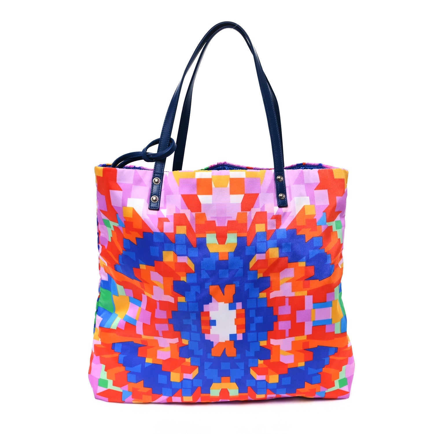 Nylon Printed CC Tote Multicolor
