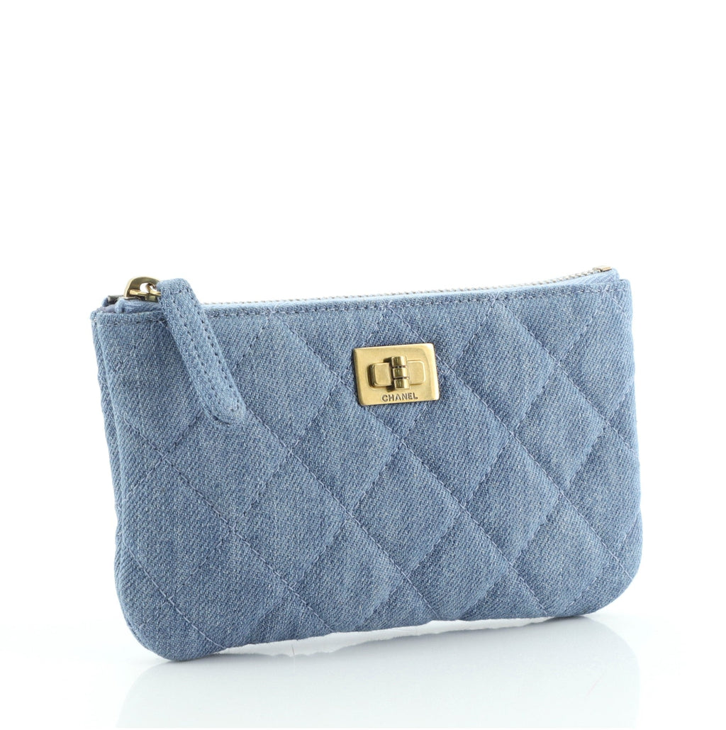 Reissue 2.55 O Case Pouch Quilted Denim Mini