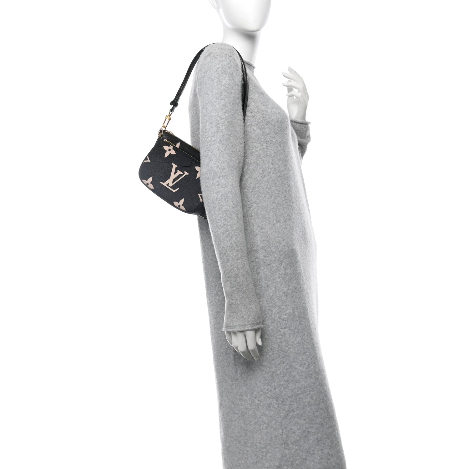 Empreinte Monogram Giant Multi Pochette Accessories Black Beige