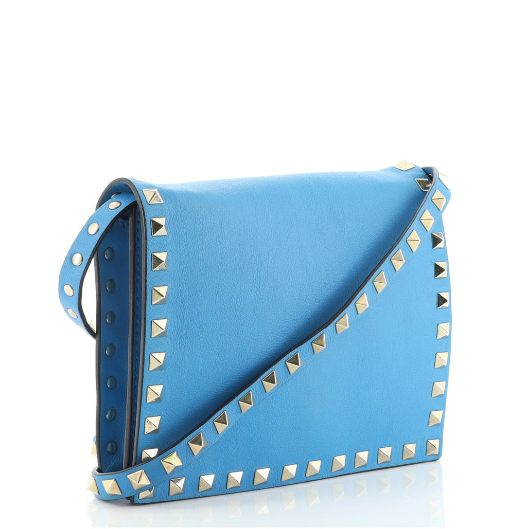 Rockstud Pouch Crossbody Bag Leather Mini