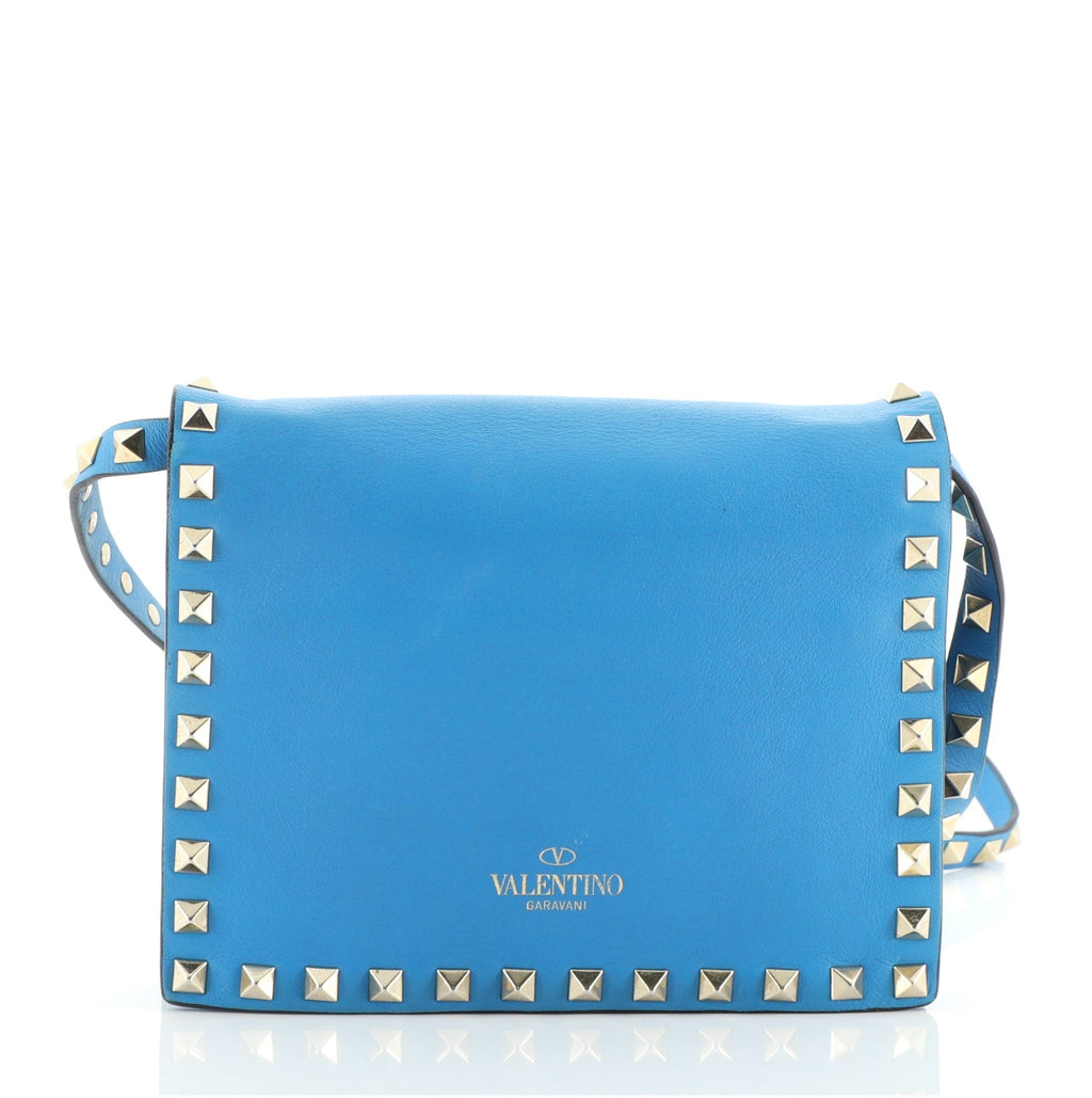 Rockstud Pouch Crossbody Bag Leather Mini
