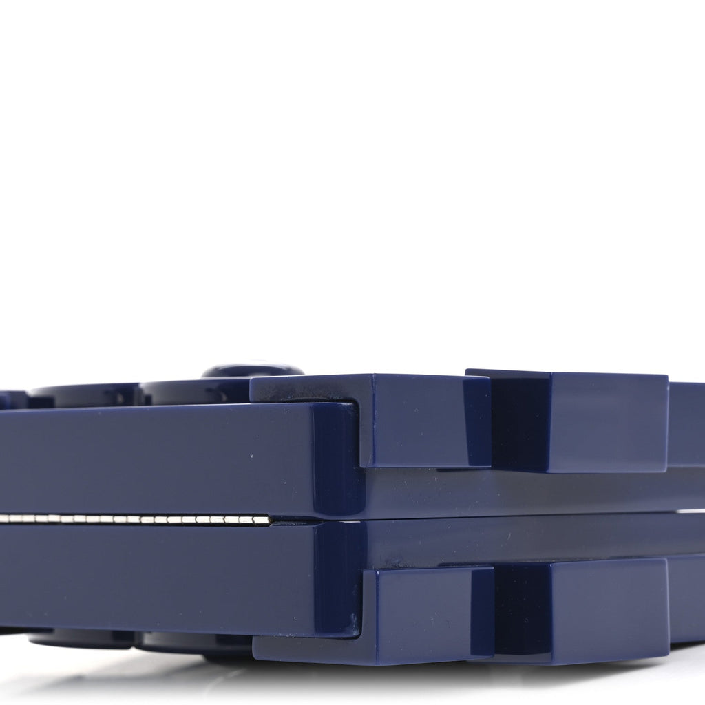 Plexiglass Boy Brick Lego Clutch Dark Blue