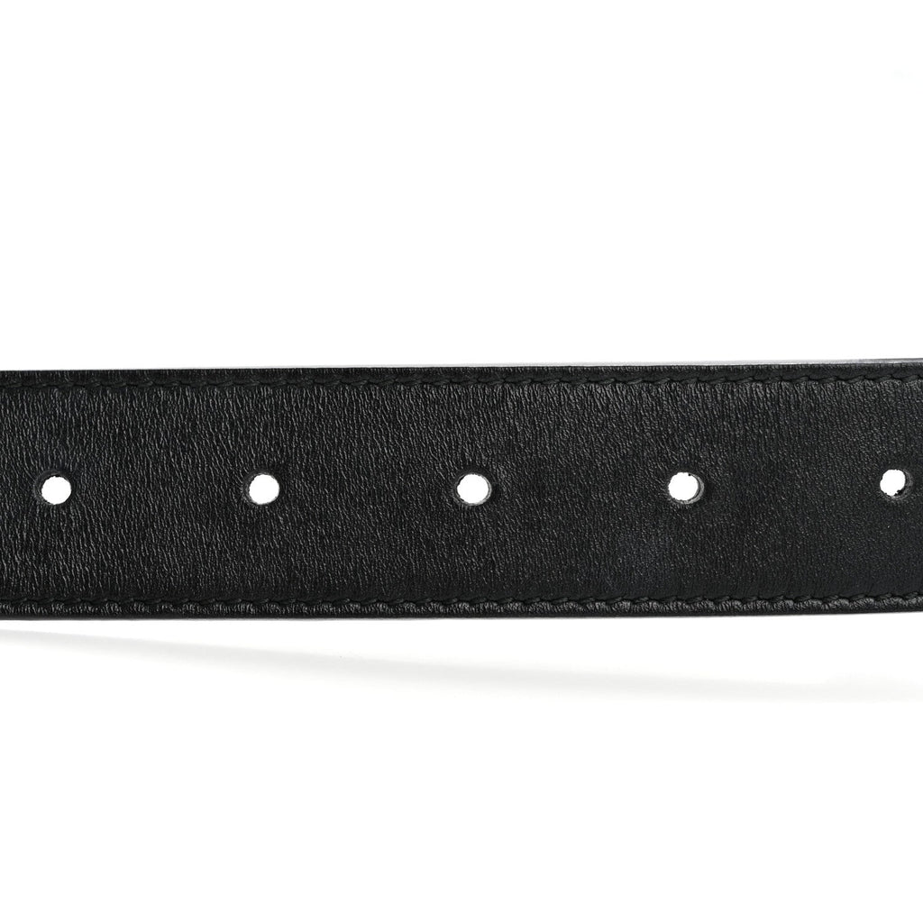 Calfskin Double G 30mm Belt 80 32 Black