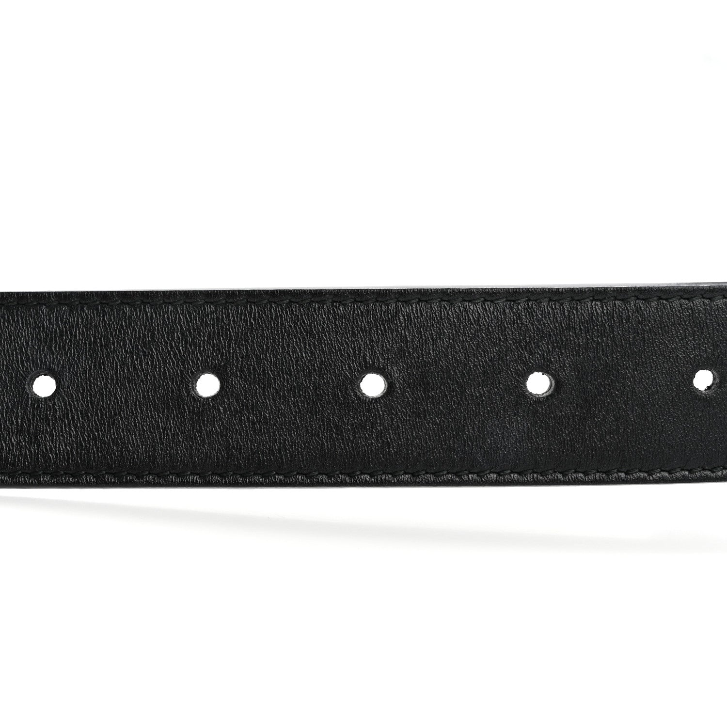 Calfskin Double G 30mm Belt 80 32 Black