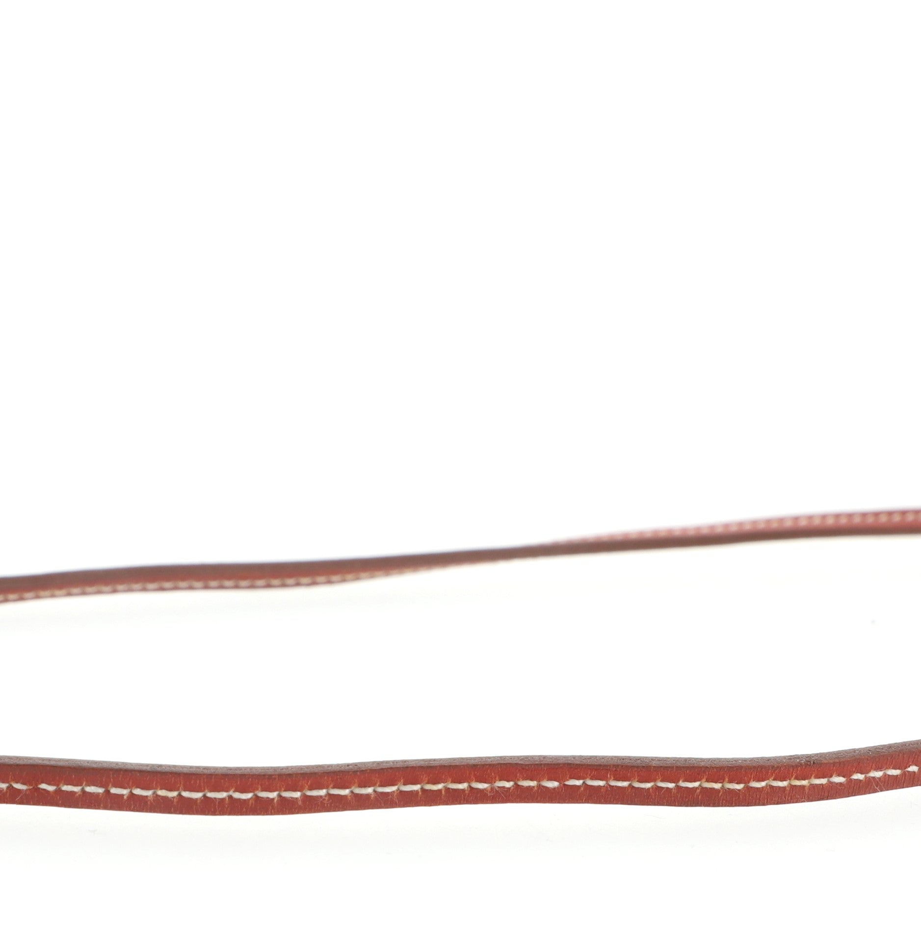 Chaine d'Ancre Pendant Necklace Metal and Leather