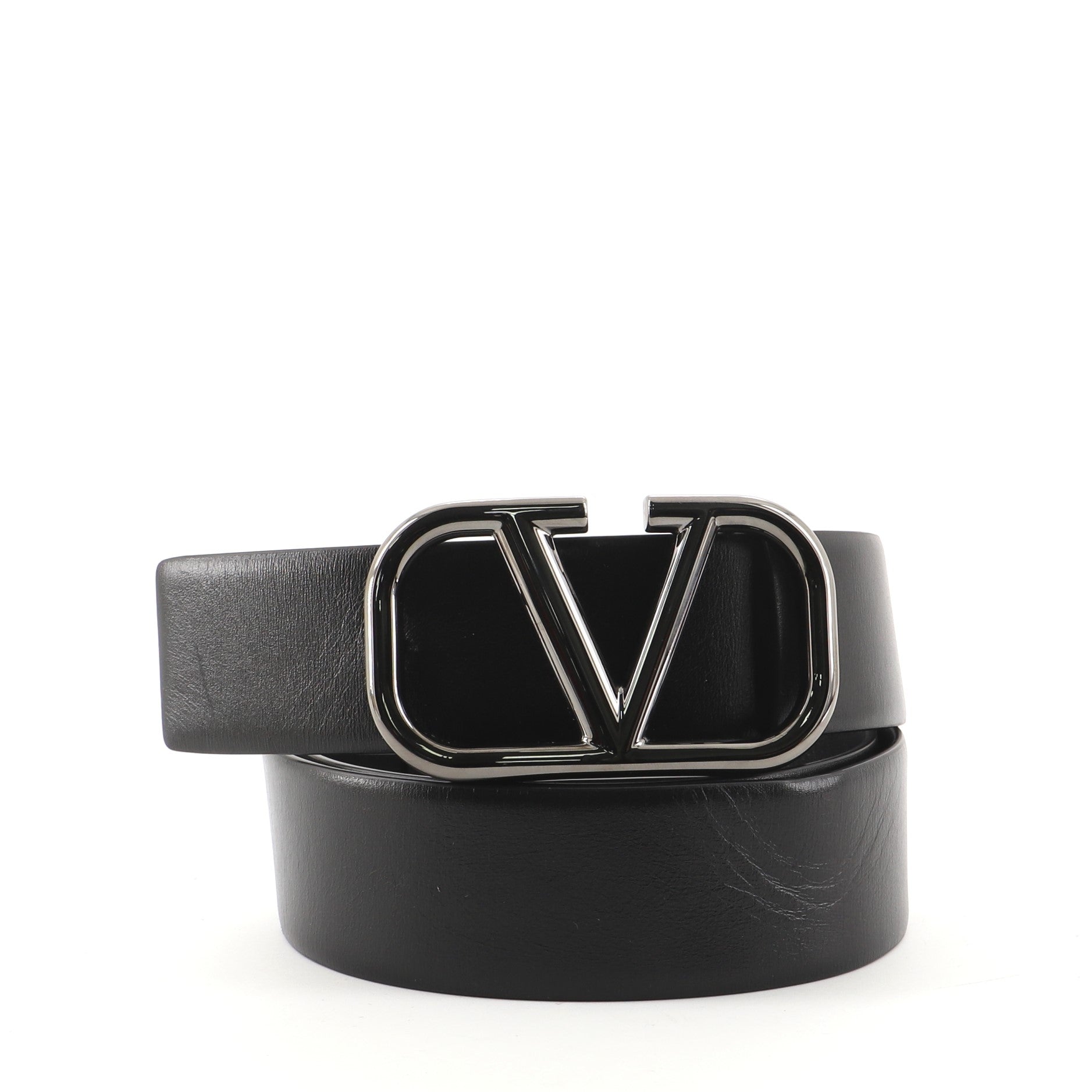 VLogo Belt Leather Medium 90