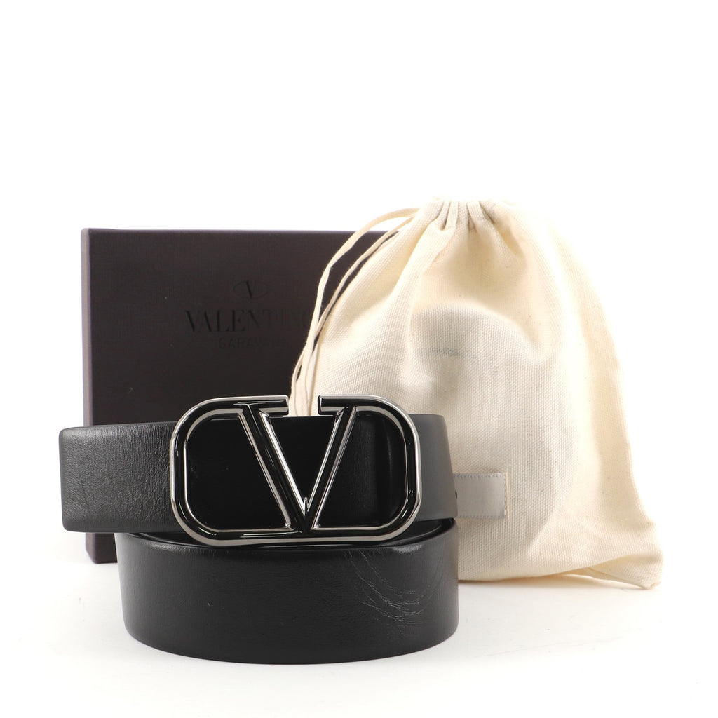 VLogo Belt Leather Medium 90