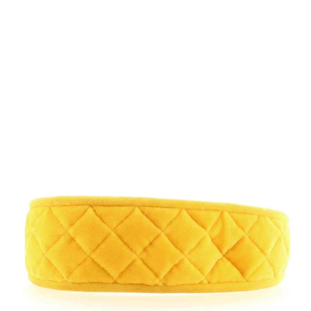 Headband Quilted Velvet XS