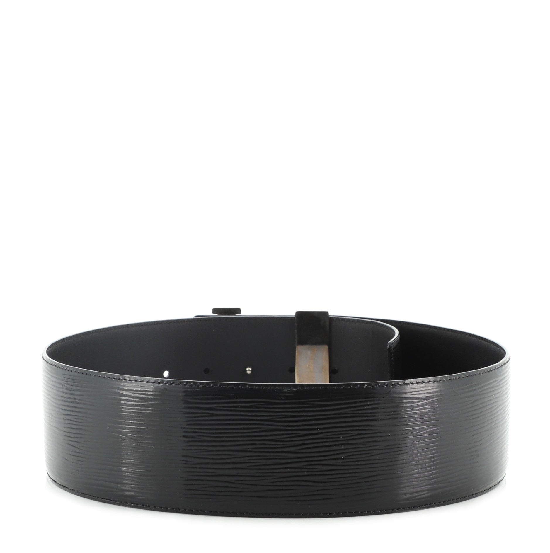 LV Initiales Belt Electric Epi Leather Extra Wide 75