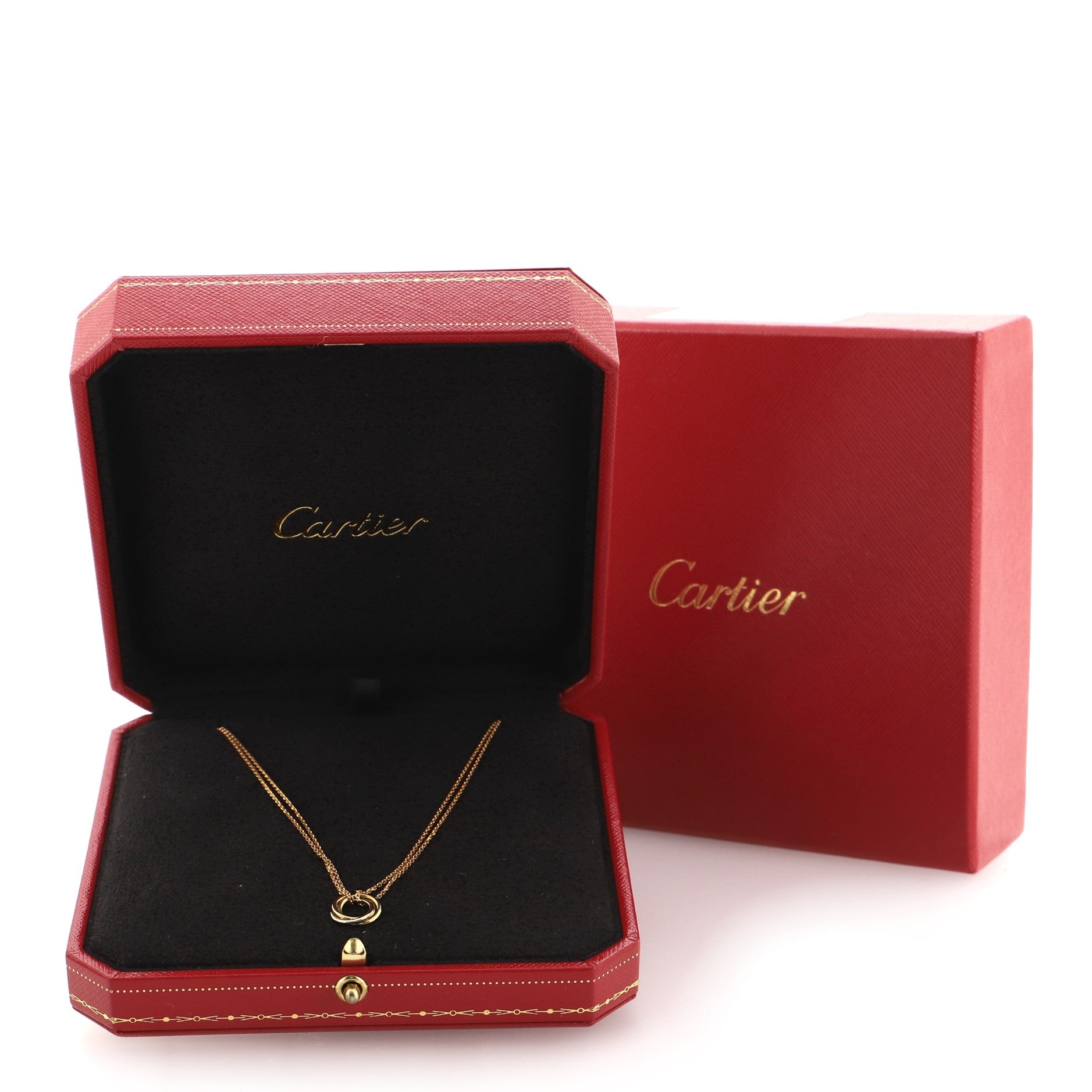 Trinity Choker Necklace 18K Tricolor Gold
