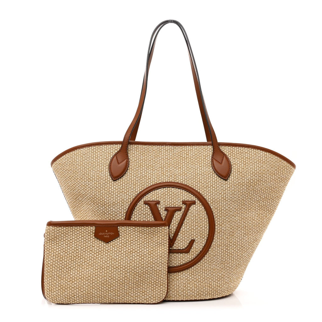 Raffia Saint Jacques Tote Caramel