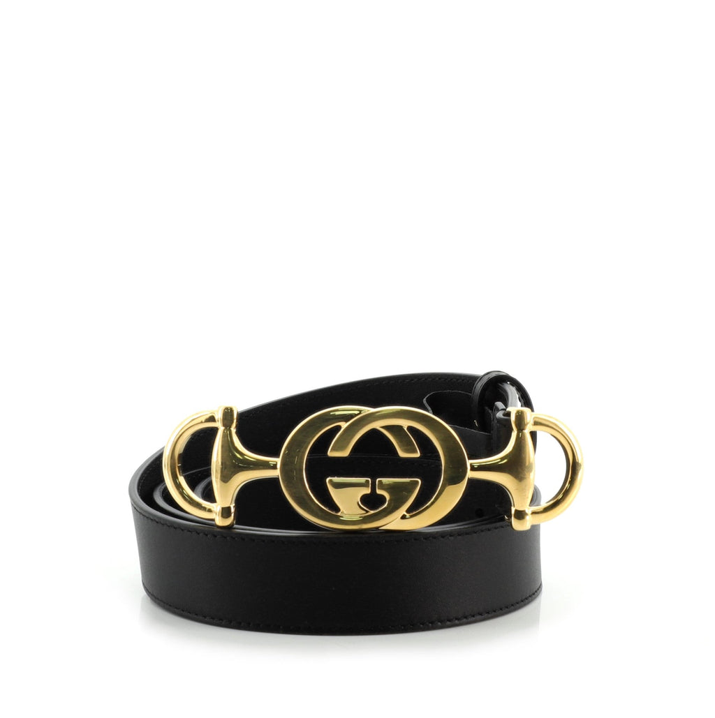 Interlocking G Horsebit Belt Leather Medium 90