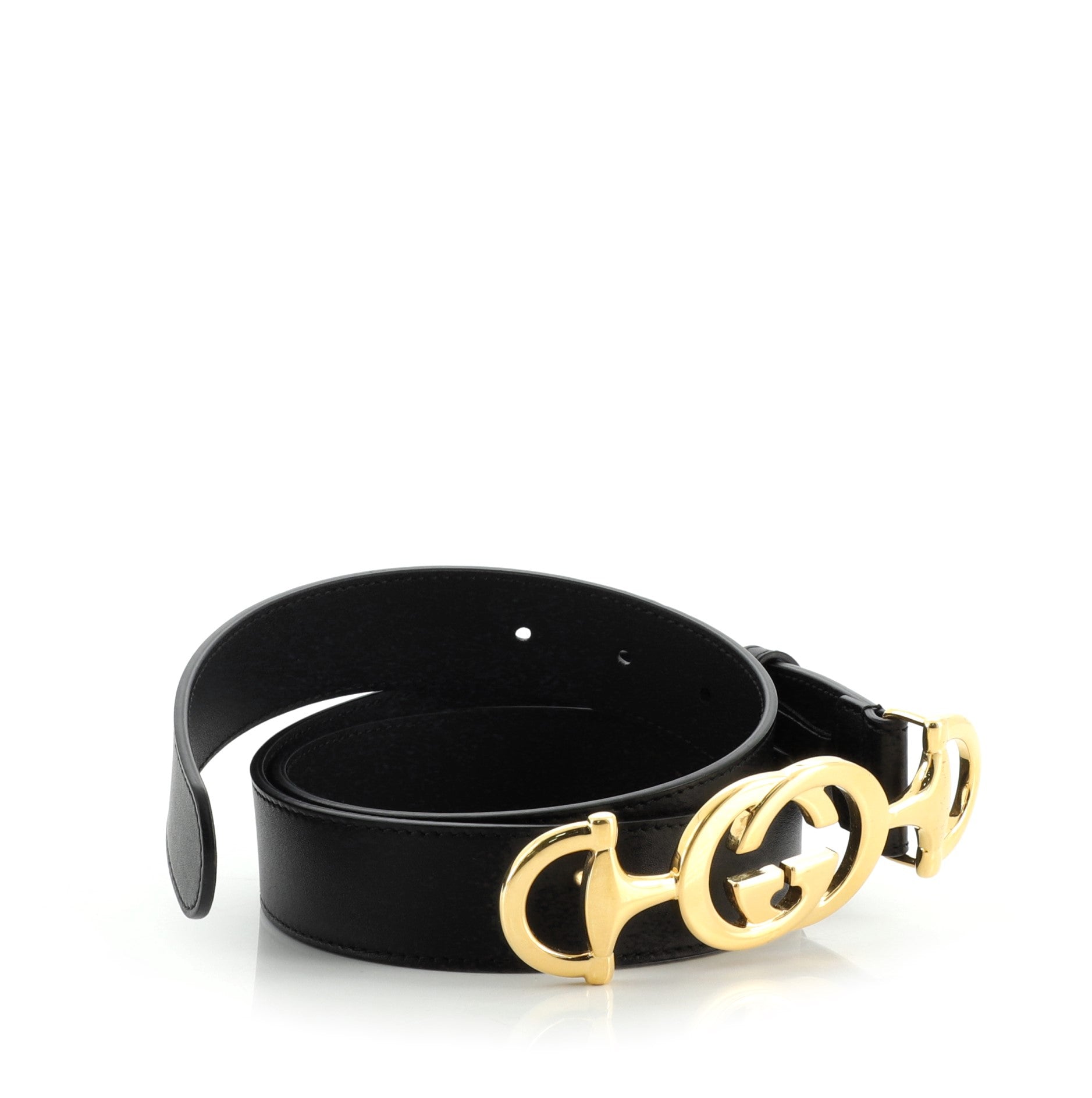 Interlocking G Horsebit Belt Leather Medium 90