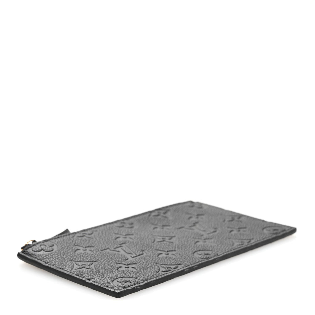 Empreinte Felicie Chain Wallet Zippered Insert Black
