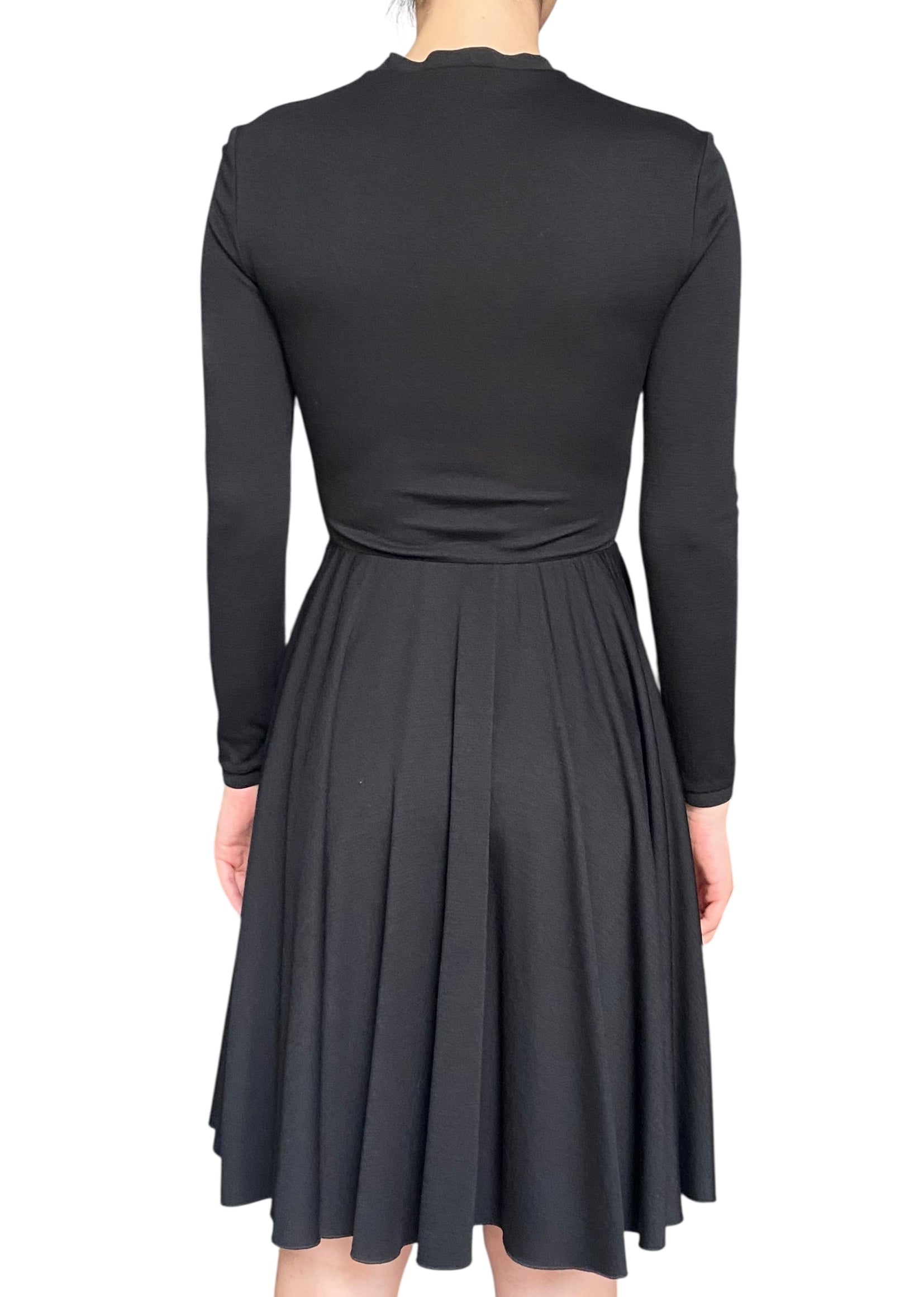 Giambattista Valli Black Lace Cutout Dress - 42 / US 4-6