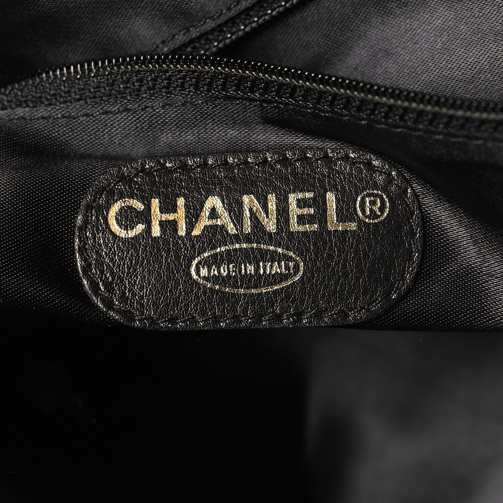 Lambskin Timeless CC Shoulder Bag Black