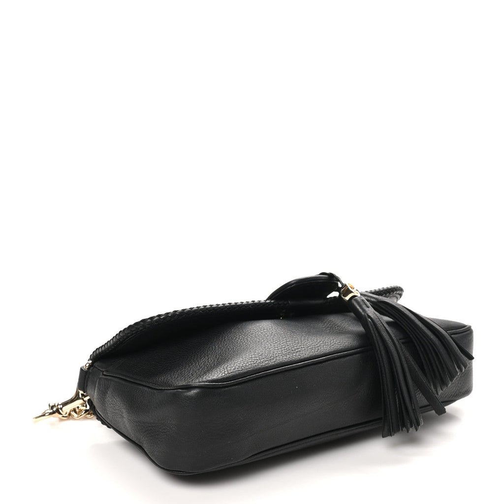 Calfskin Marrakech Evening Bag Black