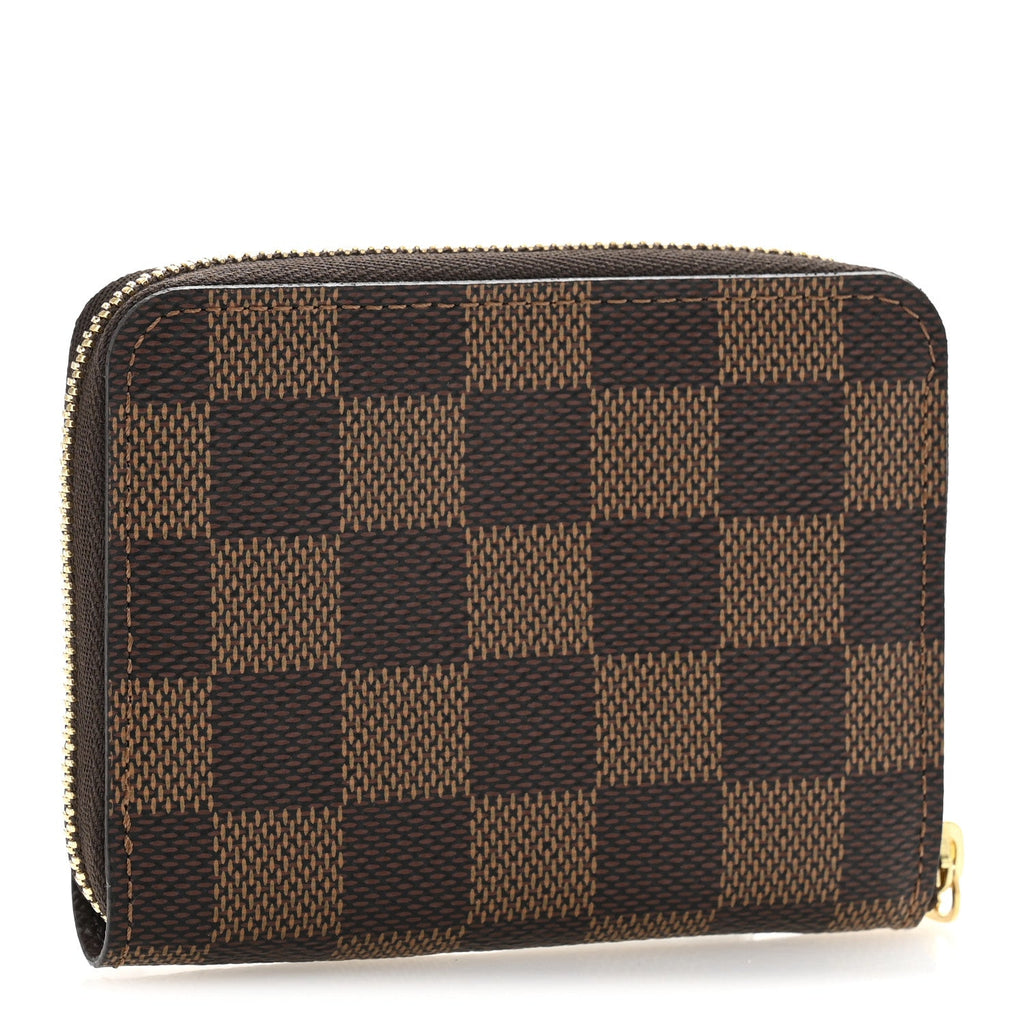 Damier Ebene Zippy Coin Purse
