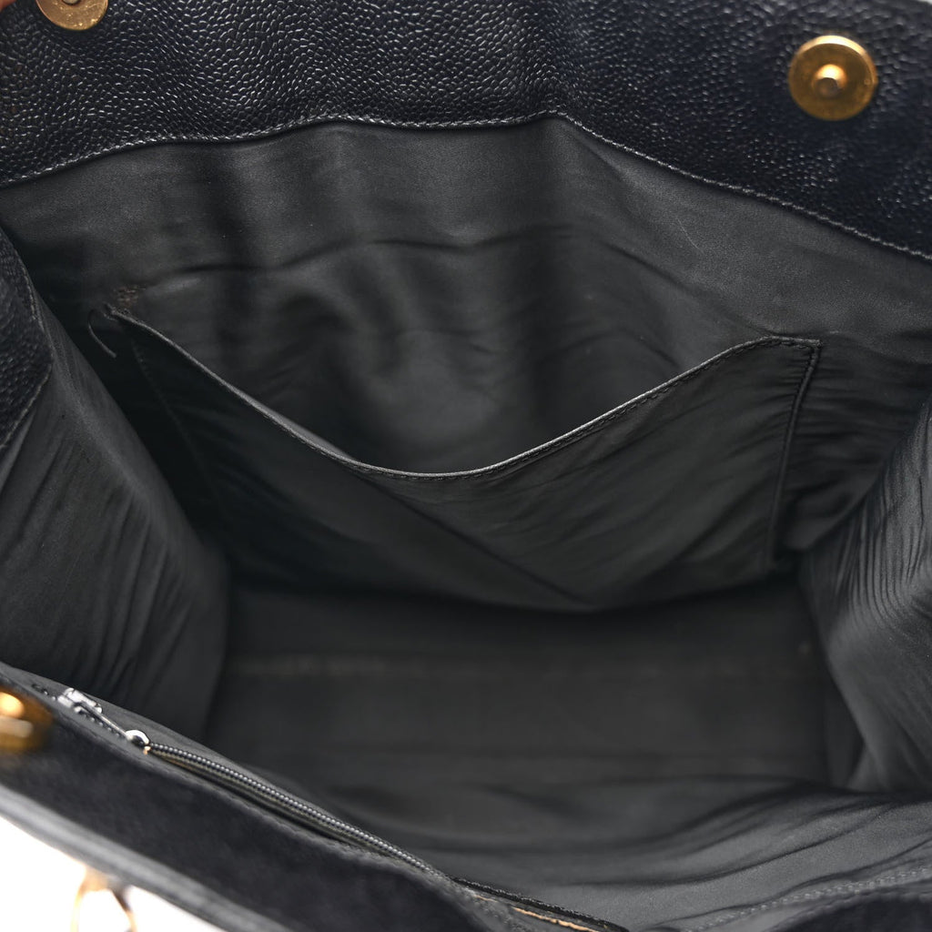 Caviar CC Shopper Tote Black