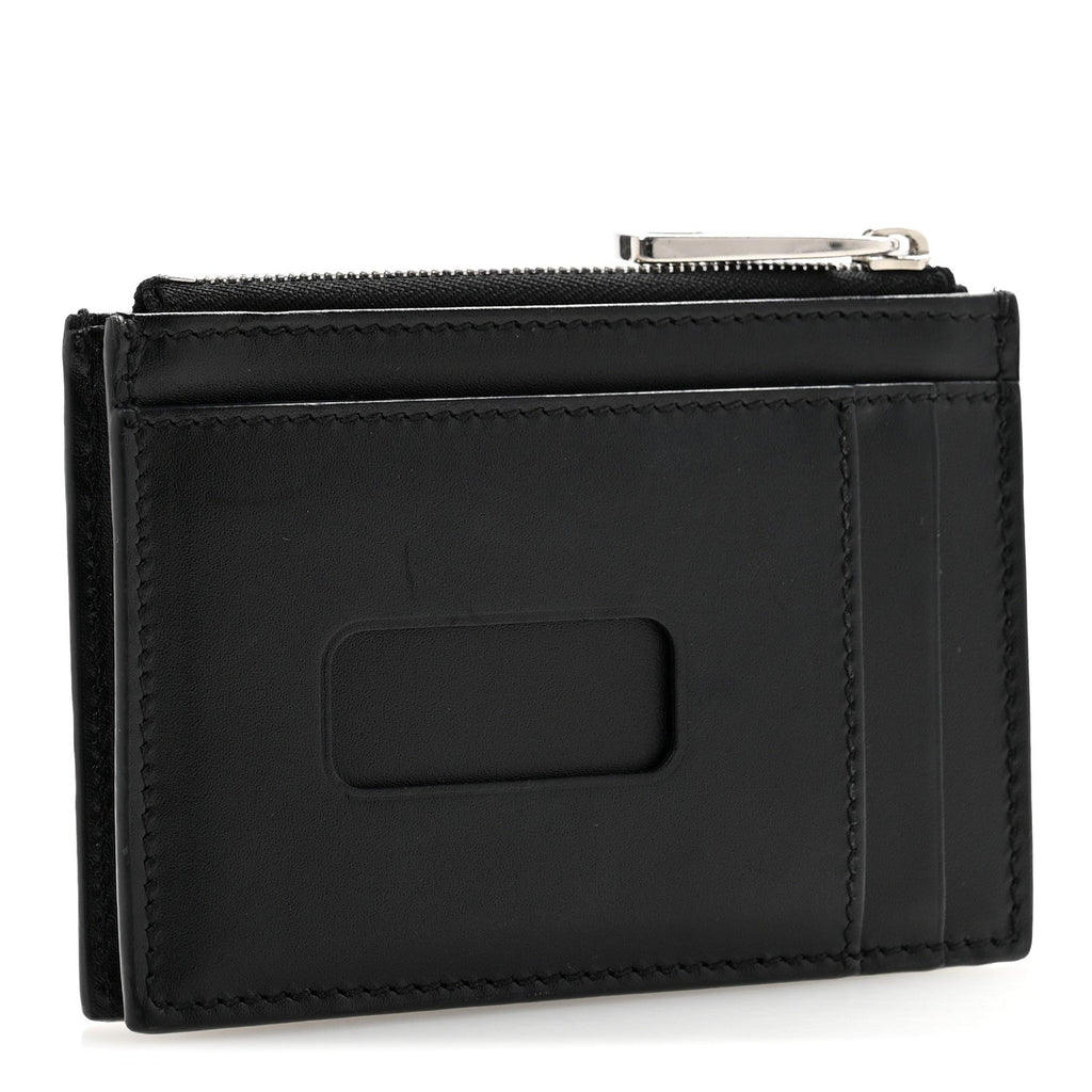 Guccissima Signature Coin Case  Holder Black