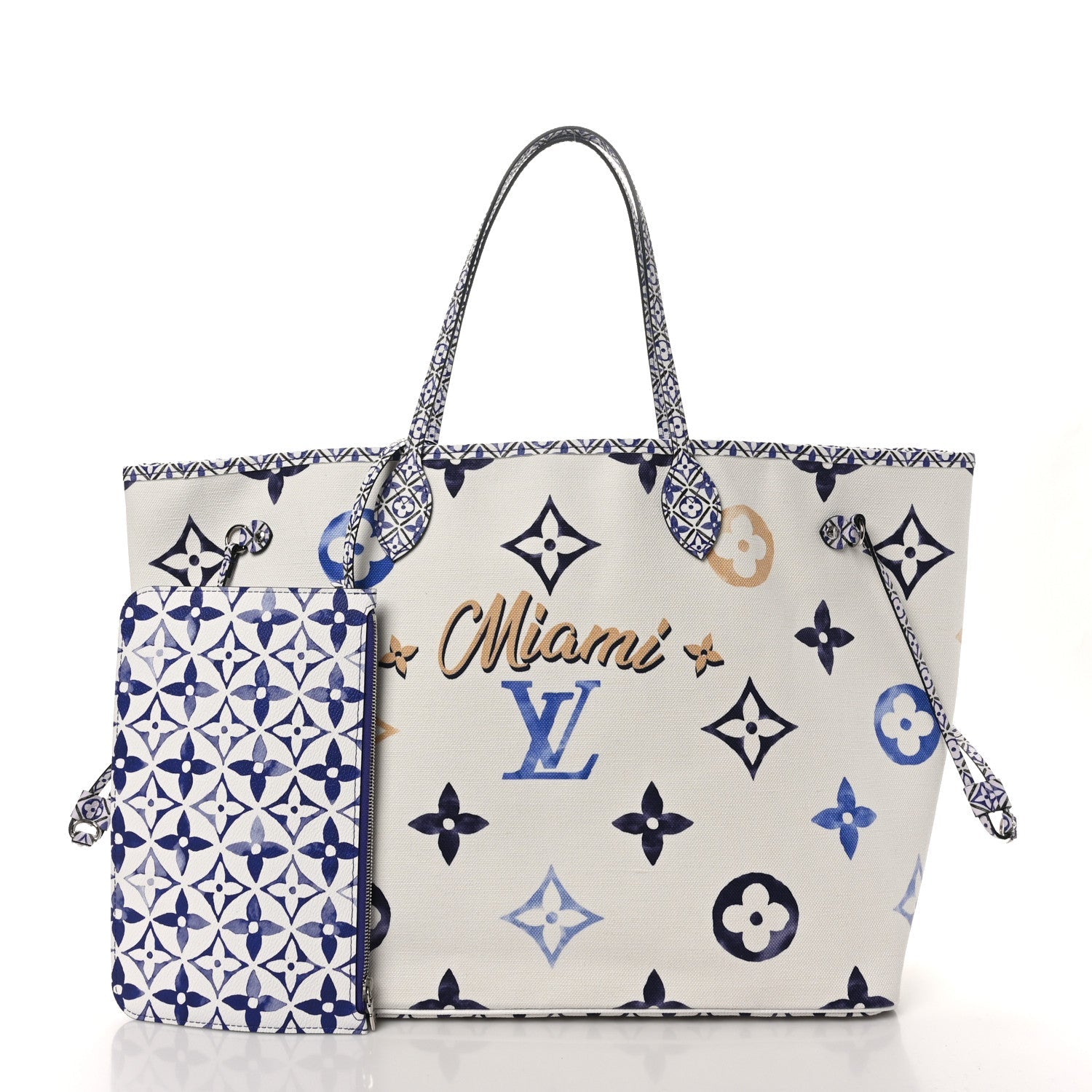 Monogram Canvas By The Pool Miami 2.0 Neverfull GM Blue