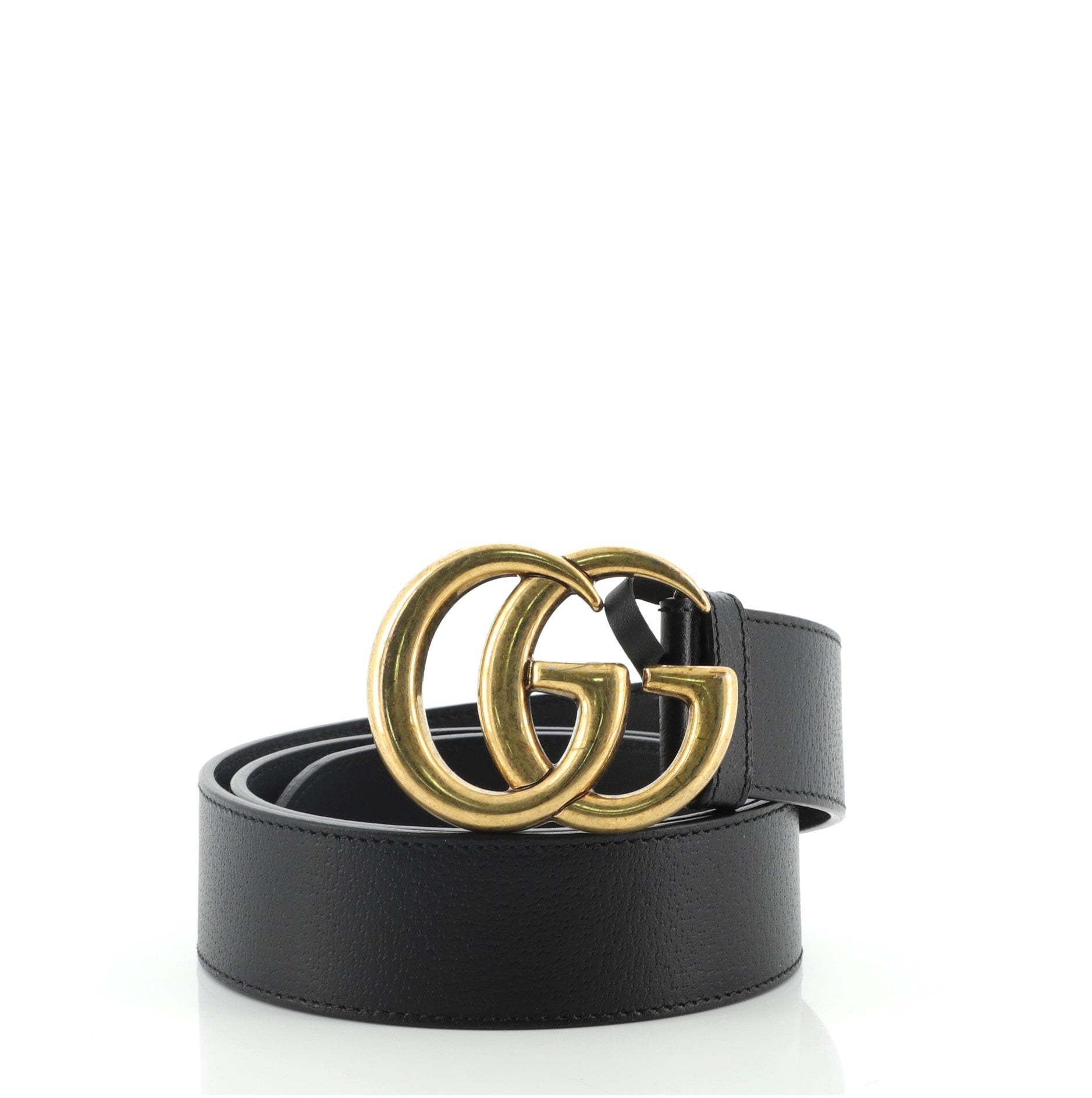 GG Marmont Belt Leather Wide 90
