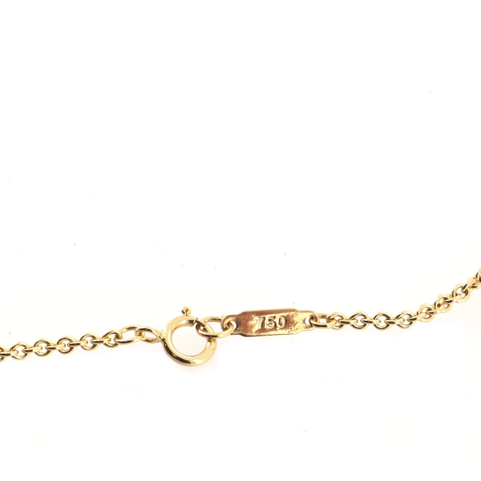 Puff Heart Pendant Necklace 18K Yellow Gold Large