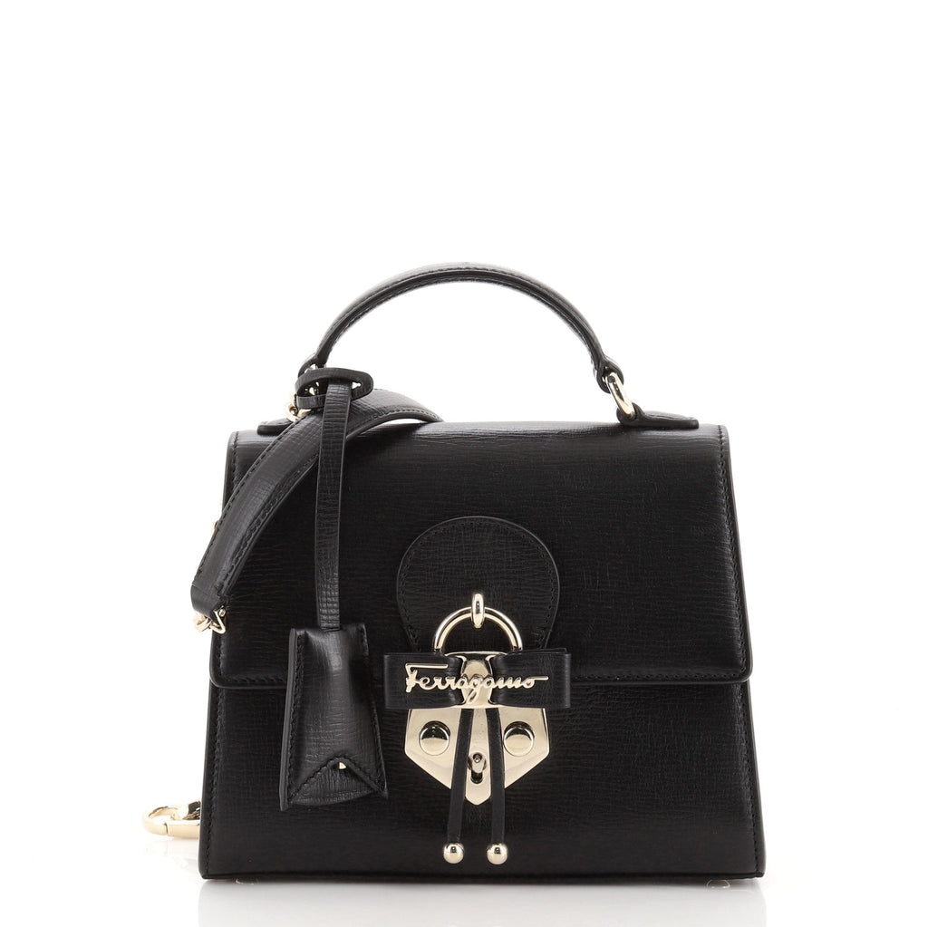 Letty Top Handle Bag Leather Mini