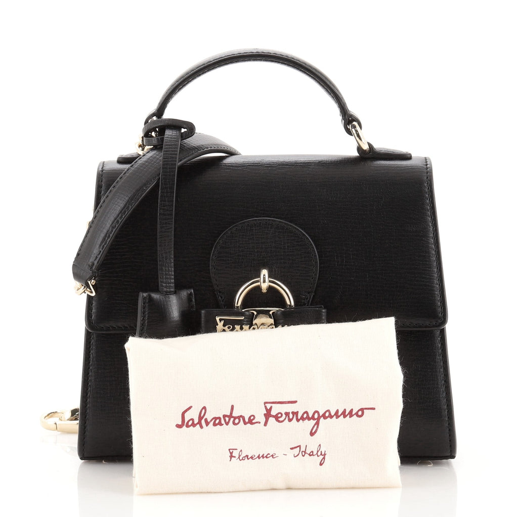 Letty Top Handle Bag Leather Mini