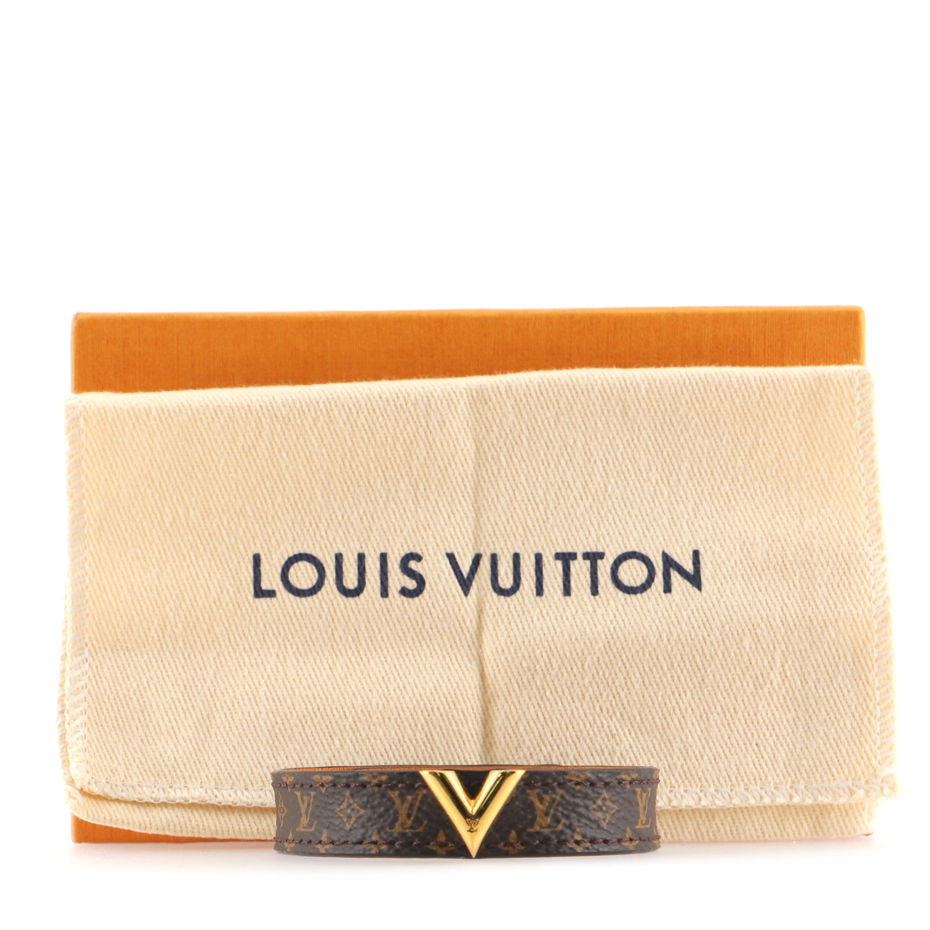 Essential V Bracelet Monogram Canvas